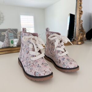 Cat and Jack Giovanna Floral Boots